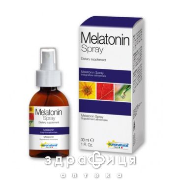 Мелатонін новеко спрей 120мг 30мл снодійне