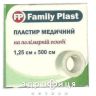 Пластир family plast мед на полiмер основi 1,25х500см