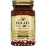 Solgar фолат 400мкг таб  №50 тонізуючий препарат