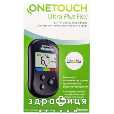 Глюкометр (сист контр уровня глюкоз в крови) one touch ultra plus flex