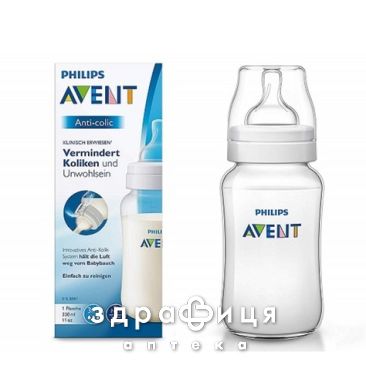 Avent scf816/17 пляшечка anti-colic 330мл