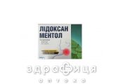 Лiдоксан ментол льодян 5мг/мг №24 ліки від горла