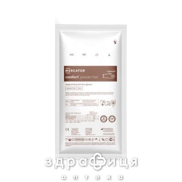 ПЕРЧАТКИ ХИР СТ ЛАТЕКС COMFORT POWDER FREE Р7.5 ПАРА