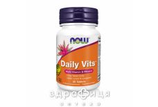 Now daily vits multi мультивітамін комплекс таблетки №30 мультивітаміни