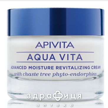 Apivita aqua vita 24 год зволож крем д/жирн/комб шкiри 50мл крем для жирної шкіри