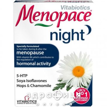 Менопейс найт таблетки №30 препараты при климаксе