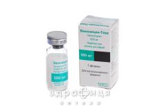 Ванкомицин-Тева лиофил д/ин 500мг №1 противомикробные